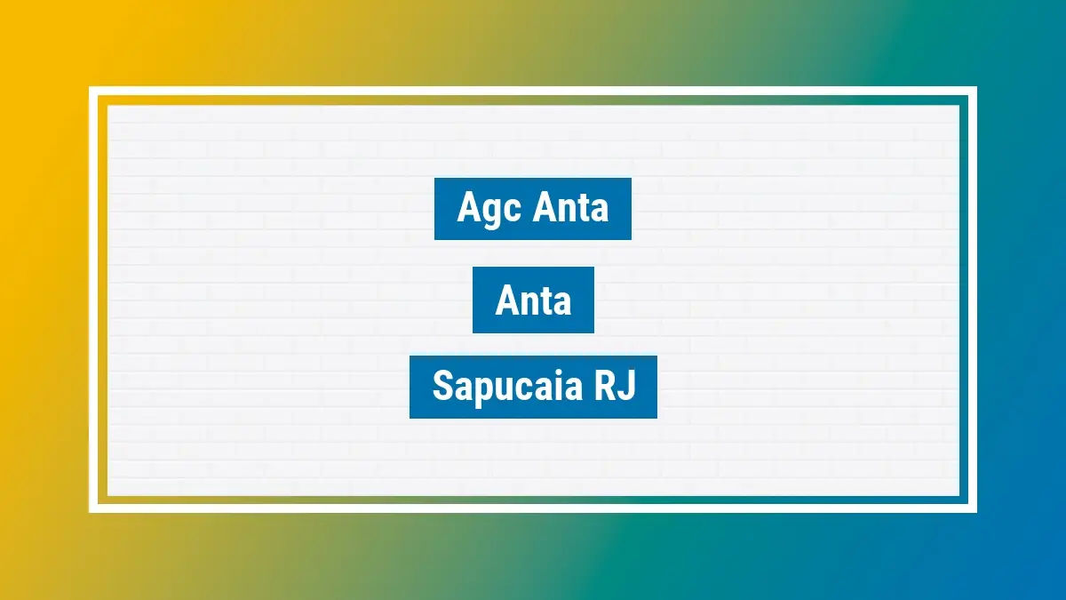 Imagem ilustrativa unidade de agência dos correios agc anta anta sapucaia rj