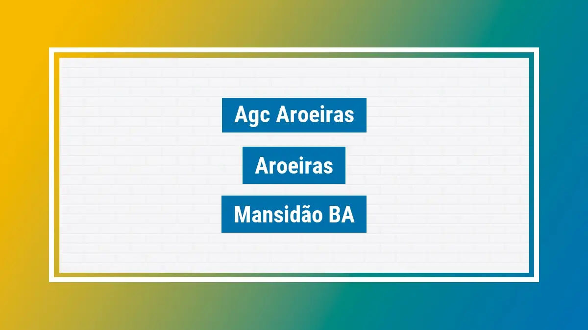 Imagem ilustrativa unidade de agência dos correios agc aroeiras aroeiras mansidão ba