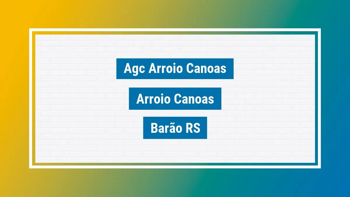 Imagem ilustrativa unidade de agência dos correios agc arroio canoas arroio canoas barão rs