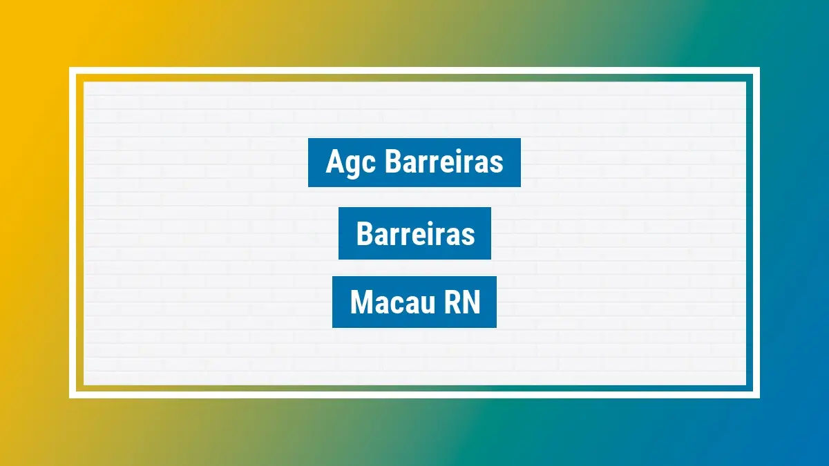 Imagem ilustrativa unidade de agência dos correios agc barreiras barreiras macau rn