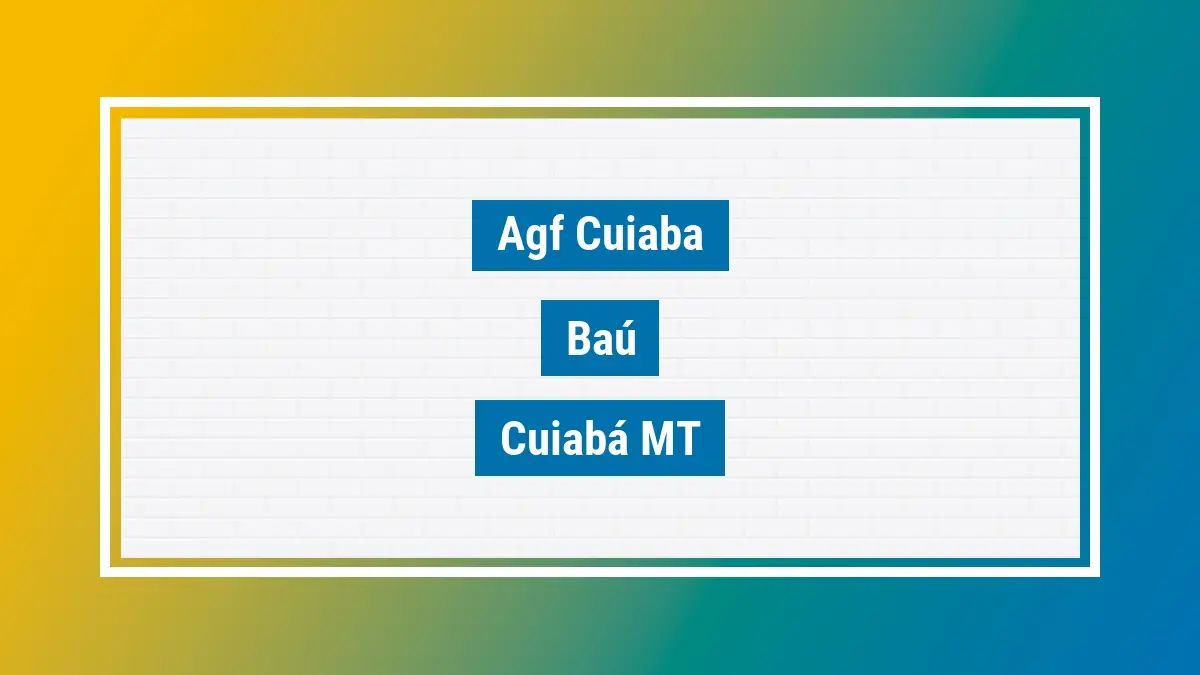 Imagem ilustrativa unidade de agência dos correios agf cuiaba baú cuiabá mt