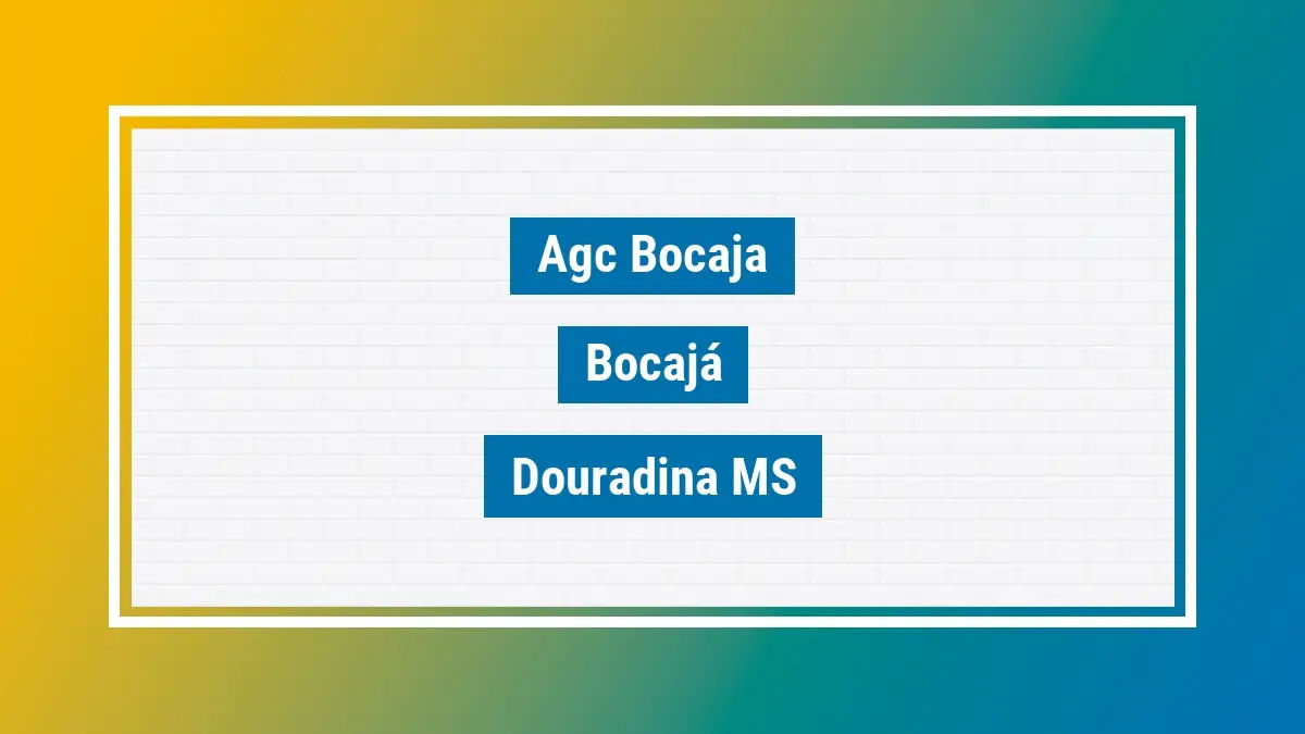 Imagem ilustrativa unidade de agência dos correios agc bocaja bocajá douradina ms