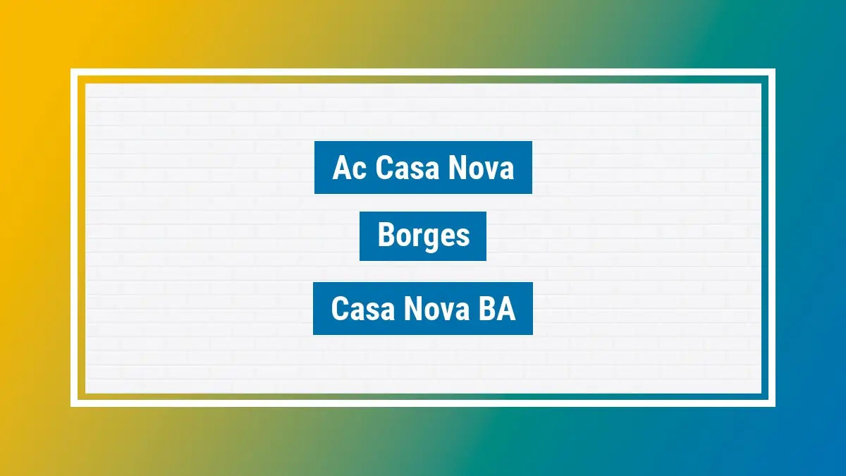 Imagem ilustrativa unidade de agência dos correios ac casa nova borges casa nova ba