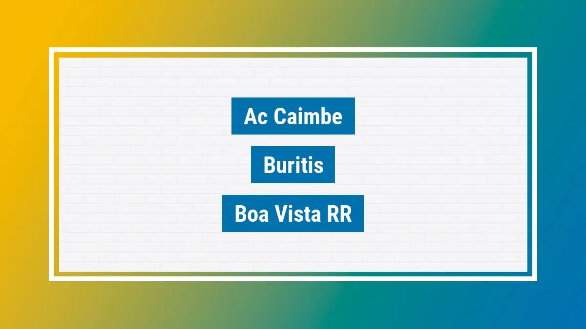 Imagem ilustrativa unidade de agência dos correios ac caimbe buritis boa vista rr