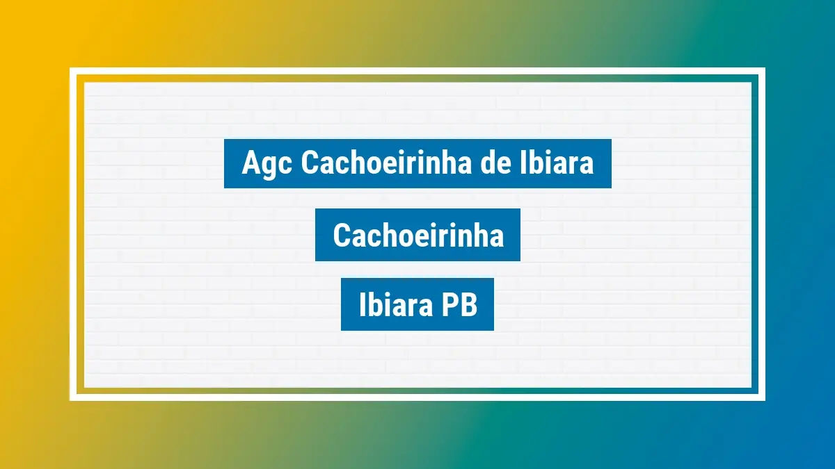 Imagem ilustrativa unidade de agência dos correios agc cachoeirinha de ibiara cachoeirinha ibiara pb