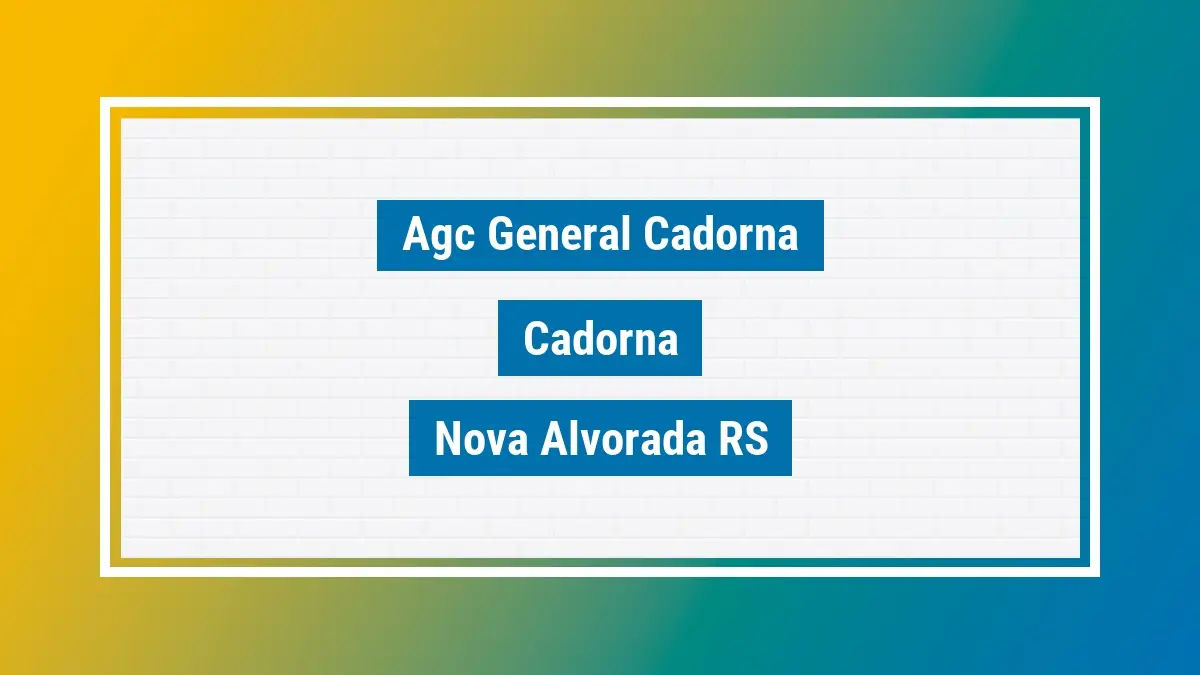 Imagem ilustrativa unidade de agência dos correios agc general cadorna cadorna nova alvorada rs