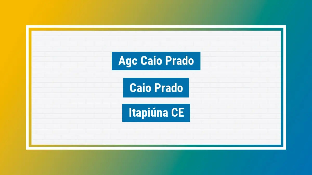 Imagem ilustrativa unidade de agência dos correios agc caio prado caio prado itapiúna ce
