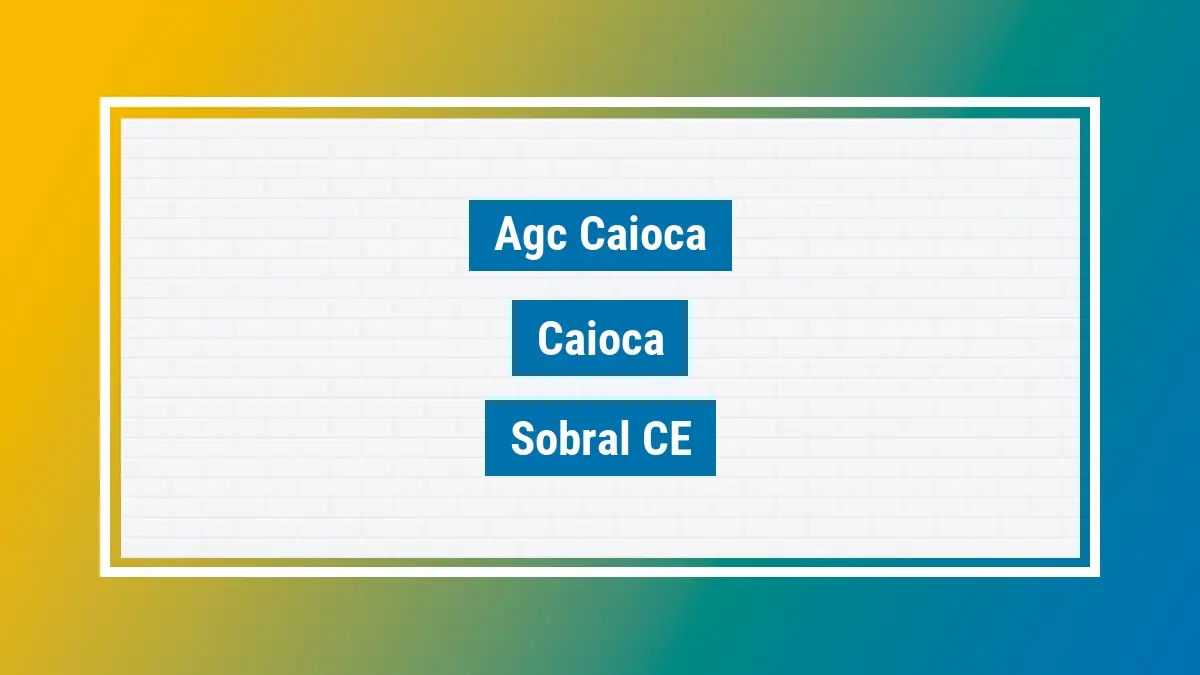 Imagem ilustrativa unidade de agência dos correios agc caioca caioca sobral ce