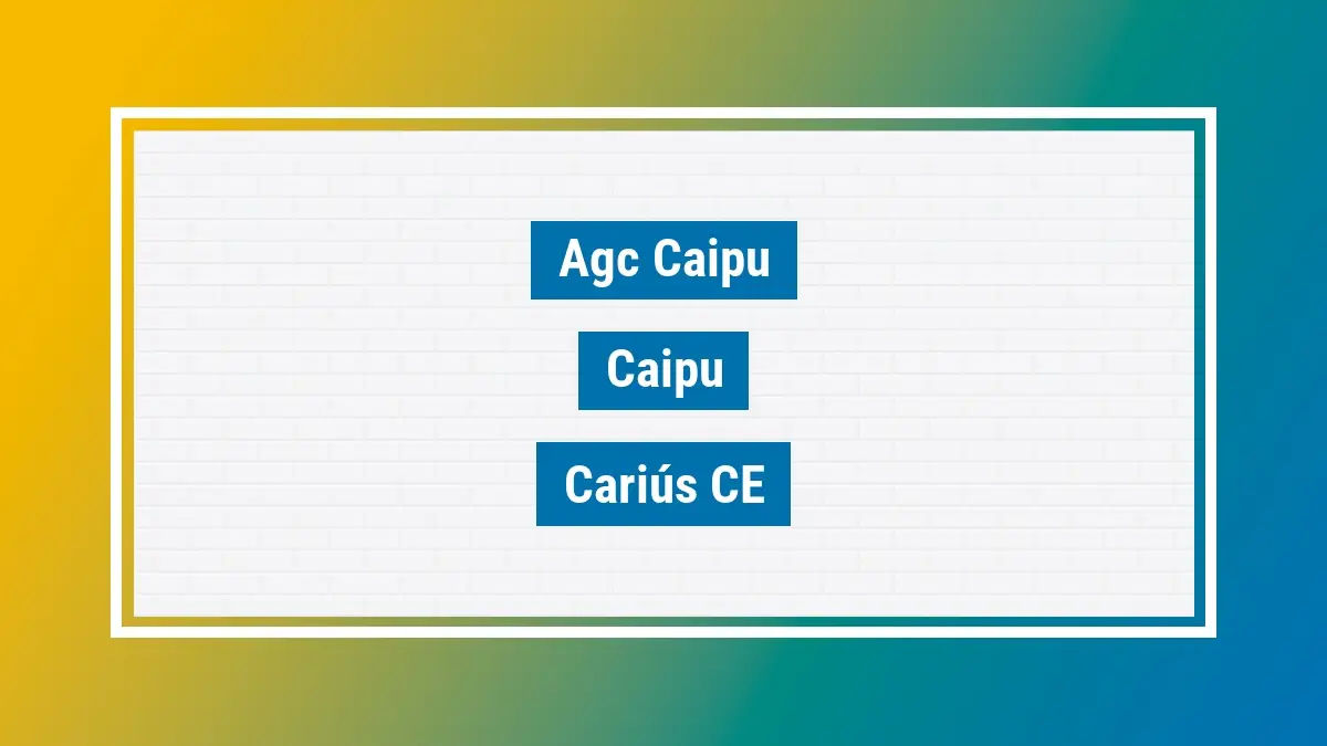 Imagem ilustrativa unidade de agência dos correios agc caipu caipu cariús ce