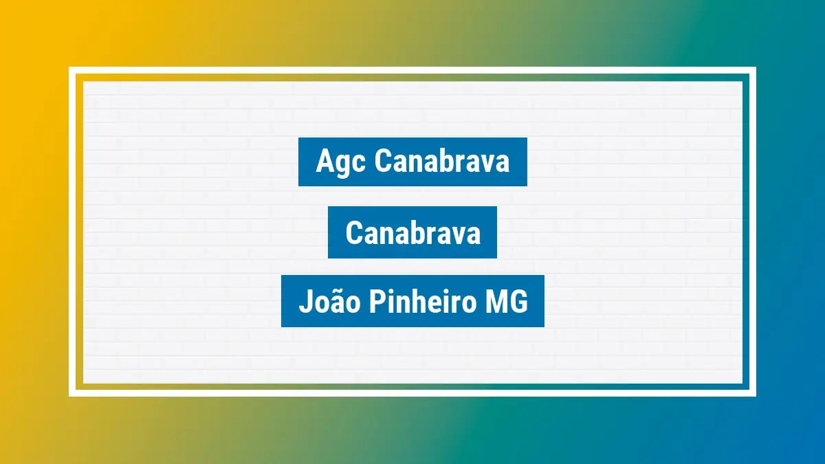 Imagem ilustrativa unidade de agência dos correios agc canabrava canabrava joão pinheiro mg