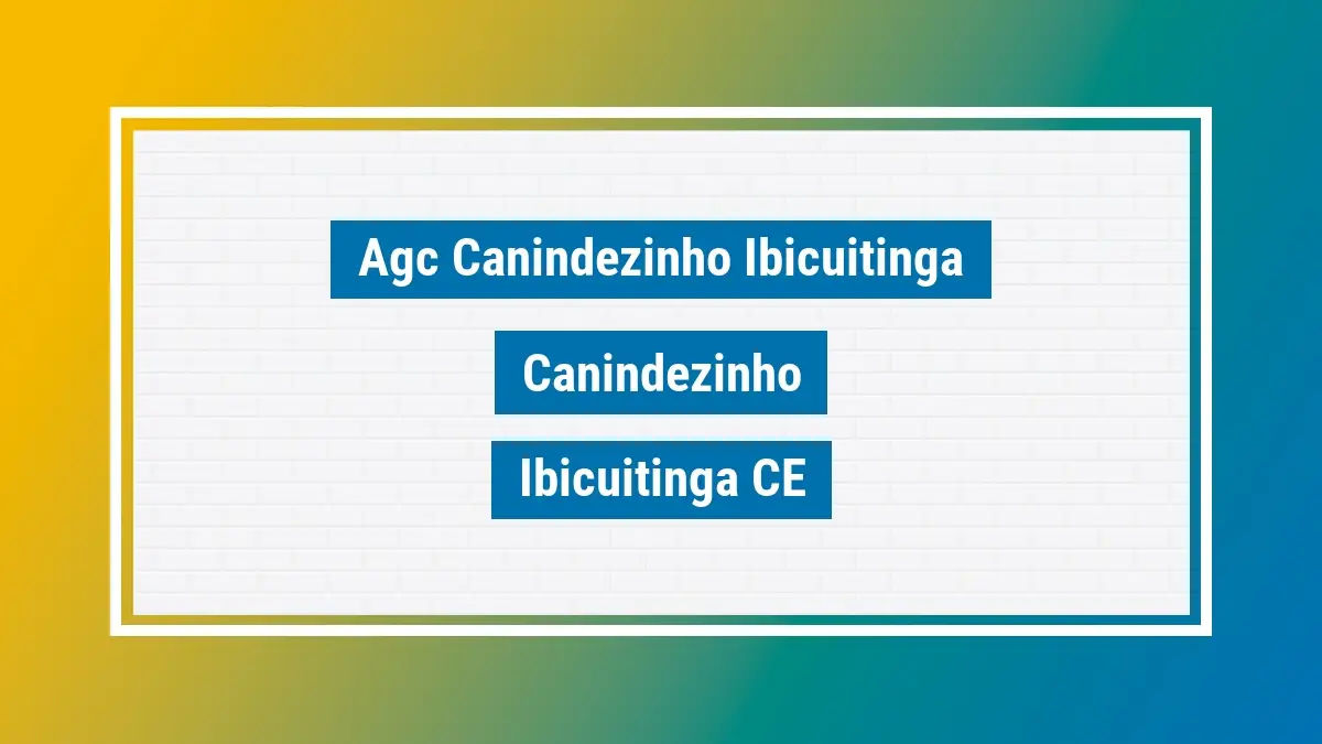 Imagem ilustrativa unidade de agência dos correios agc canindezinho ibicuitinga canindezinho ibicuitinga ce