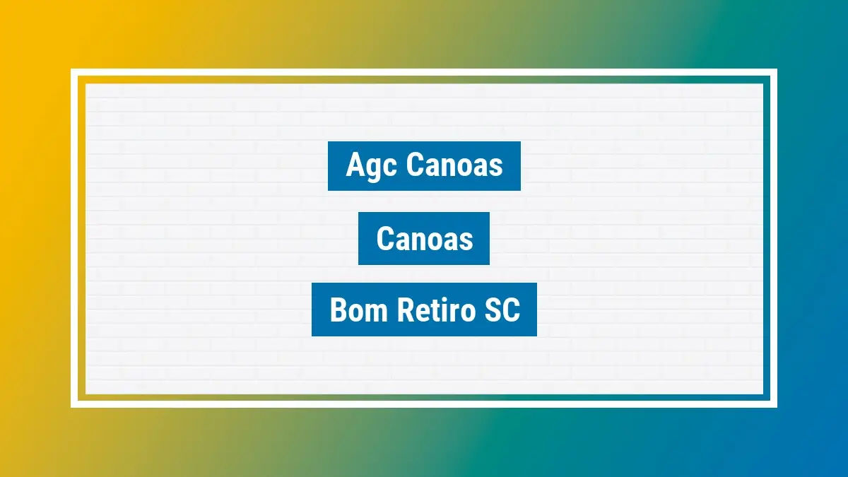 Imagem ilustrativa unidade de agência dos correios agc canoas canoas bom retiro sc