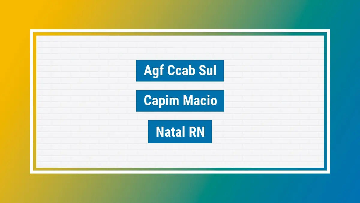 Imagem ilustrativa unidade de agência dos correios agf ccab sul capim macio natal rn