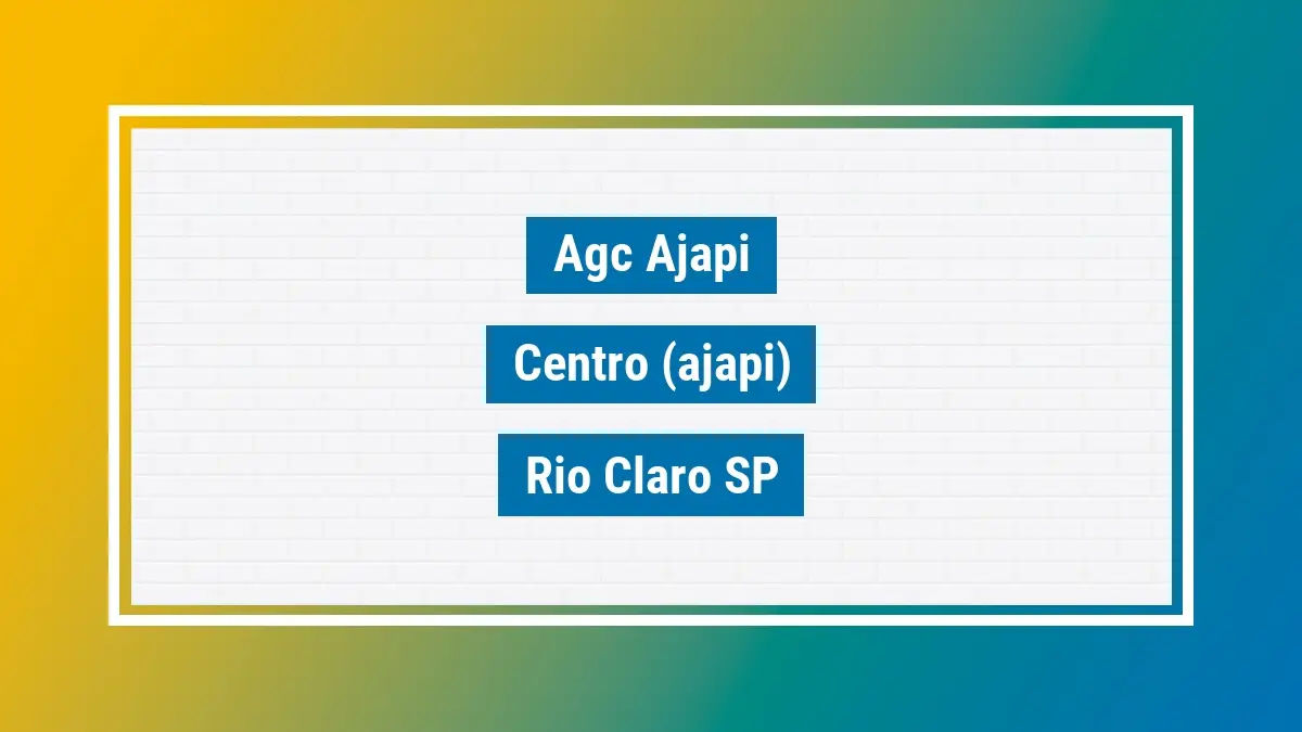 Imagem ilustrativa unidade de agência dos correios agc ajapi centro (ajapi) rio claro sp