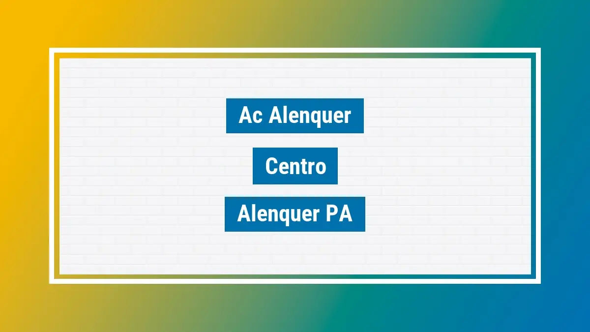 Imagem ilustrativa unidade de agência dos correios ac alenquer centro alenquer pa