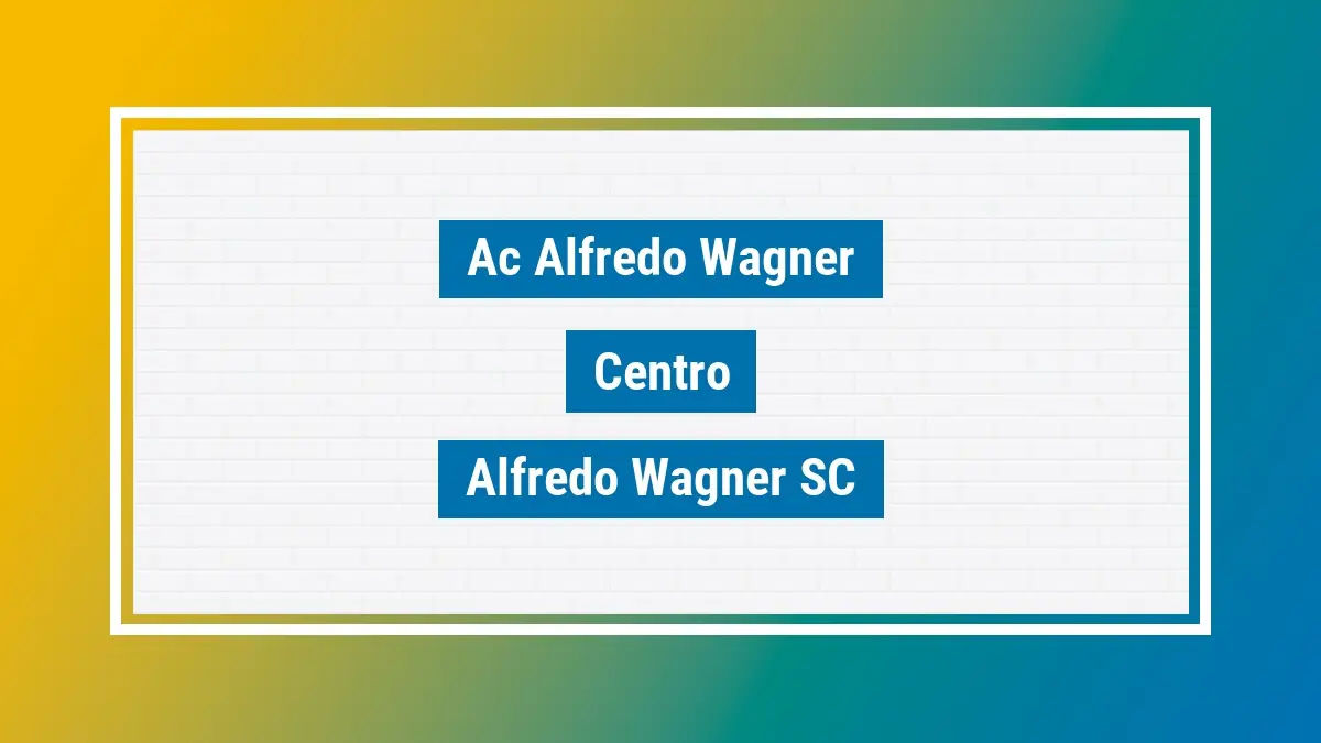 Imagem ilustrativa unidade de agência dos correios ac alfredo wagner centro alfredo wagner sc