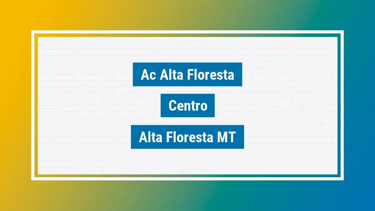 Imagem ilustrativa unidade de agência dos correios ac alta floresta centro alta floresta mt