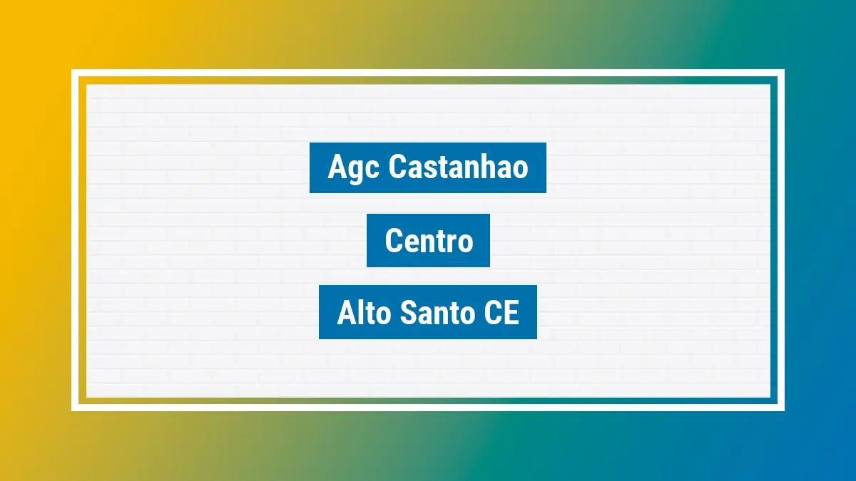 Imagem ilustrativa unidade de agência dos correios agc castanhao centro alto santo ce
