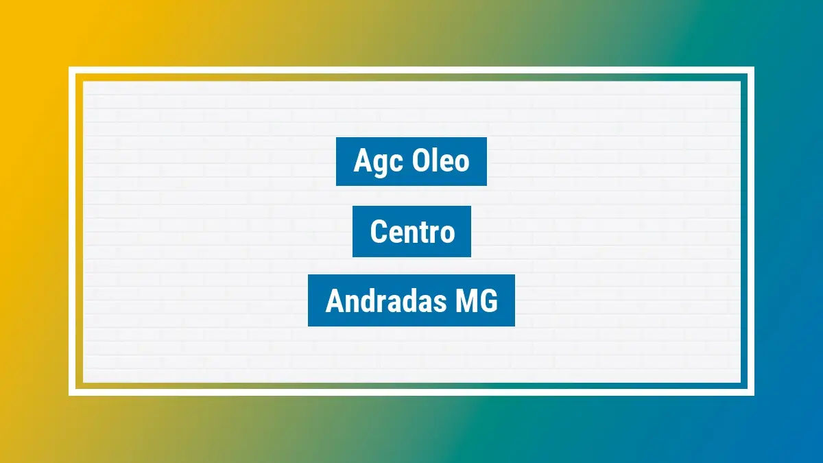 Imagem ilustrativa unidade de agência dos correios agc oleo centro andradas mg