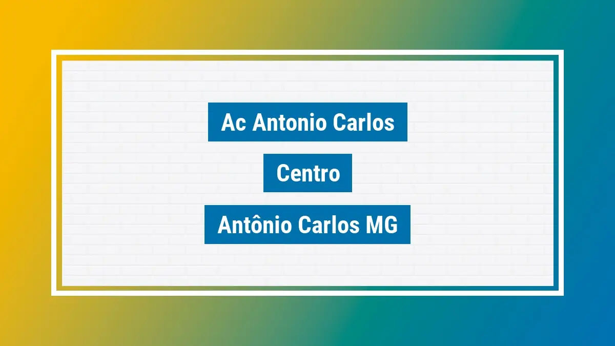 Imagem ilustrativa unidade de agência dos correios ac antonio carlos centro antônio carlos mg
