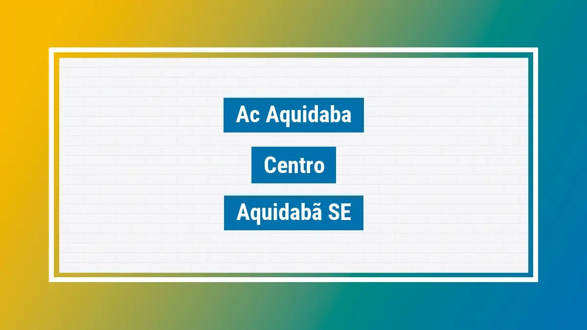 Imagem ilustrativa unidade de agência dos correios ac aquidaba centro aquidabã se