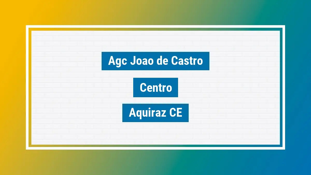 Imagem ilustrativa unidade de agência dos correios agc joao de castro centro aquiraz ce