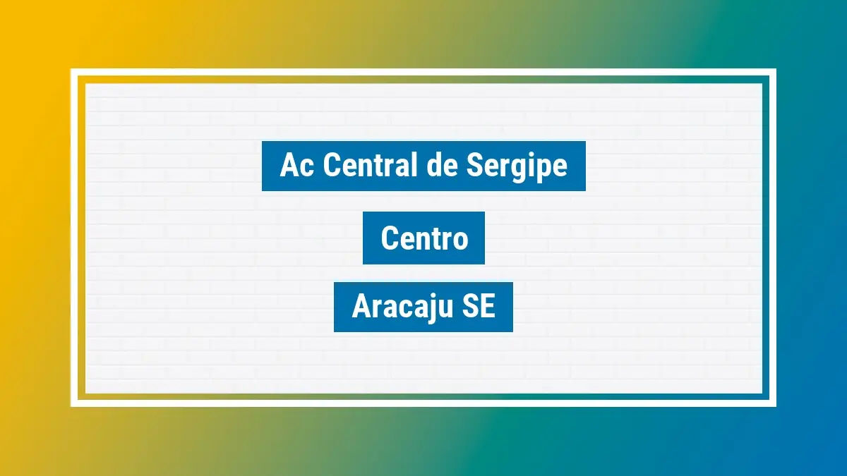 Imagem ilustrativa unidade de agência dos correios ac central de sergipe centro aracaju se