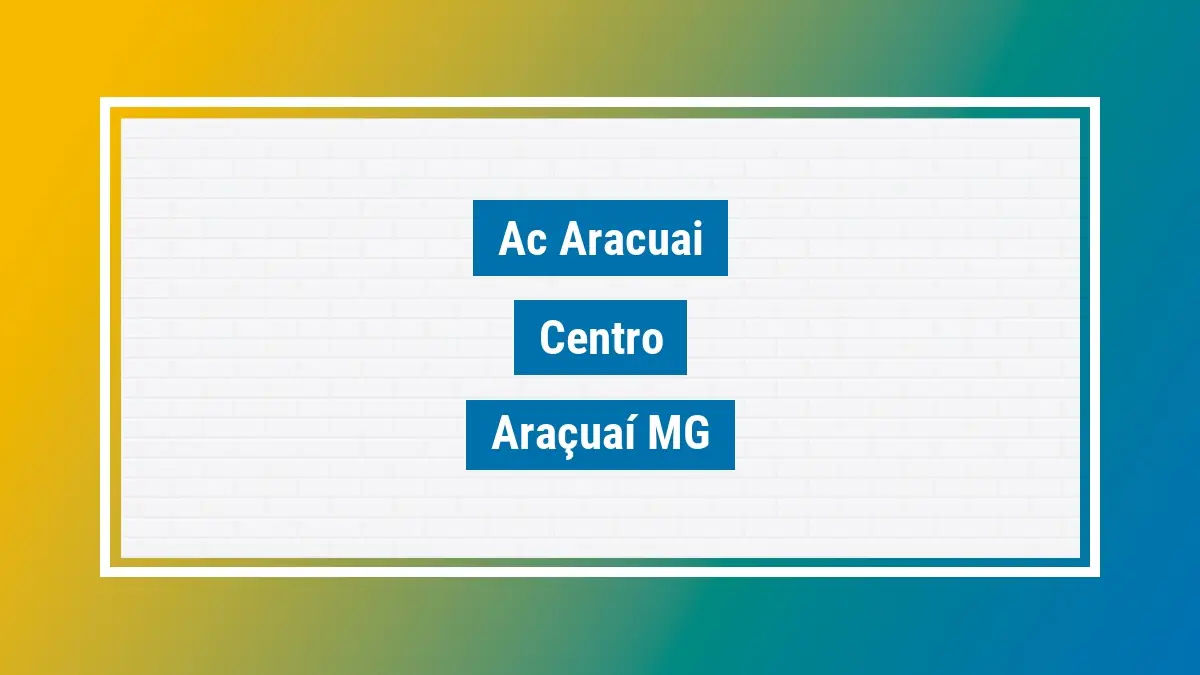 Imagem ilustrativa unidade de agência dos correios ac aracuai centro araçuaí mg
