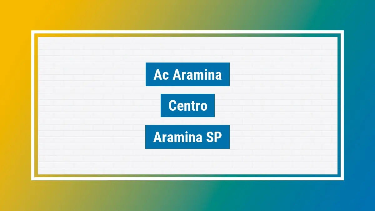 Imagem ilustrativa unidade de agência dos correios ac aramina centro aramina sp