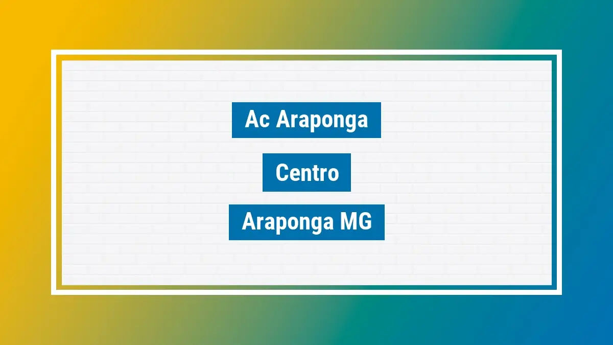 Imagem ilustrativa unidade de agência dos correios ac araponga centro araponga mg