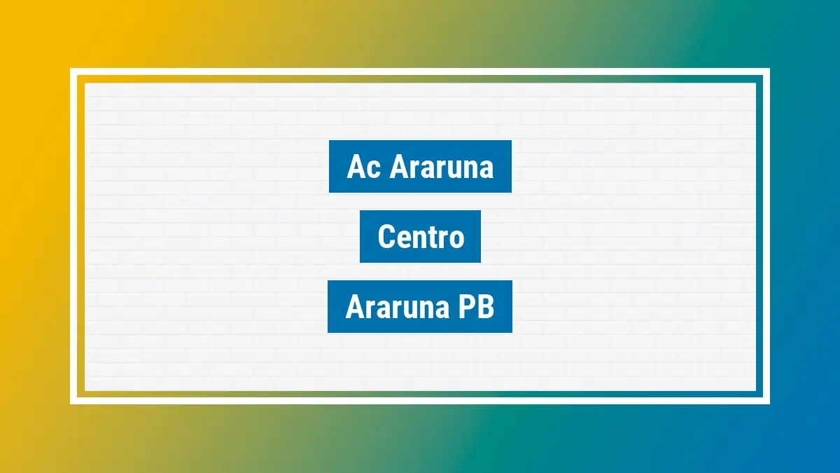 Imagem ilustrativa unidade de agência dos correios ac araruna centro araruna pb