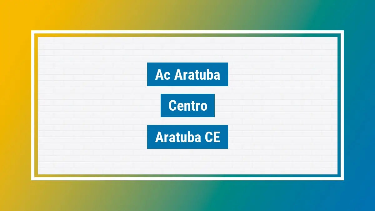 Imagem ilustrativa unidade de agência dos correios ac aratuba centro aratuba ce