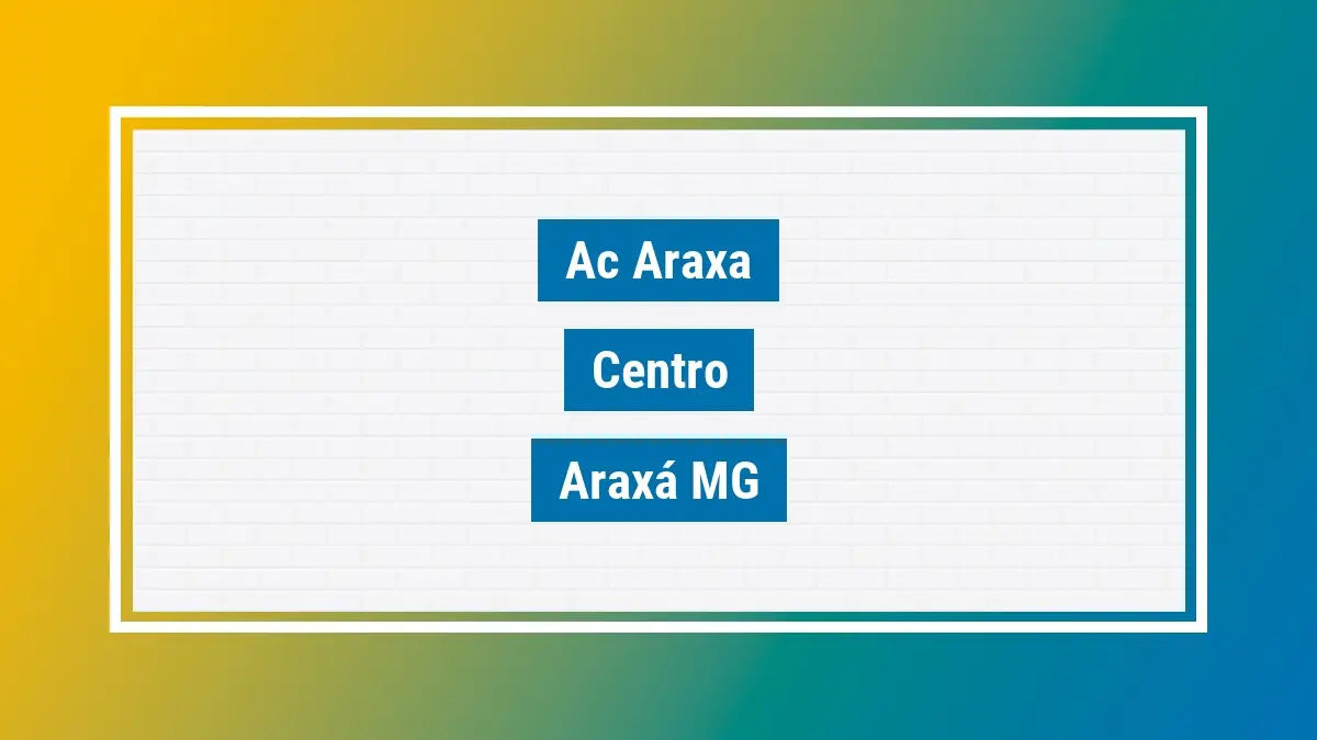 Imagem ilustrativa unidade de agência dos correios ac araxa centro araxá mg