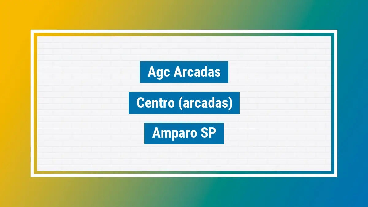 Imagem ilustrativa unidade de agência dos correios agc arcadas centro (arcadas) amparo sp