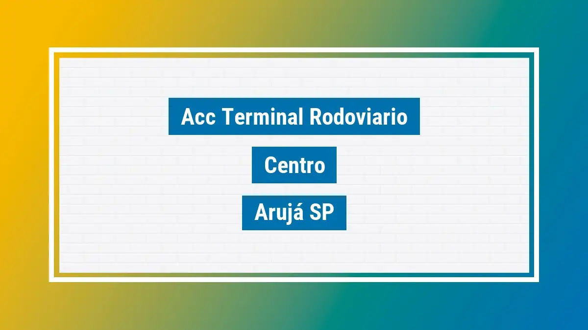 Imagem ilustrativa unidade de agência dos correios acc terminal rodoviario centro arujá sp