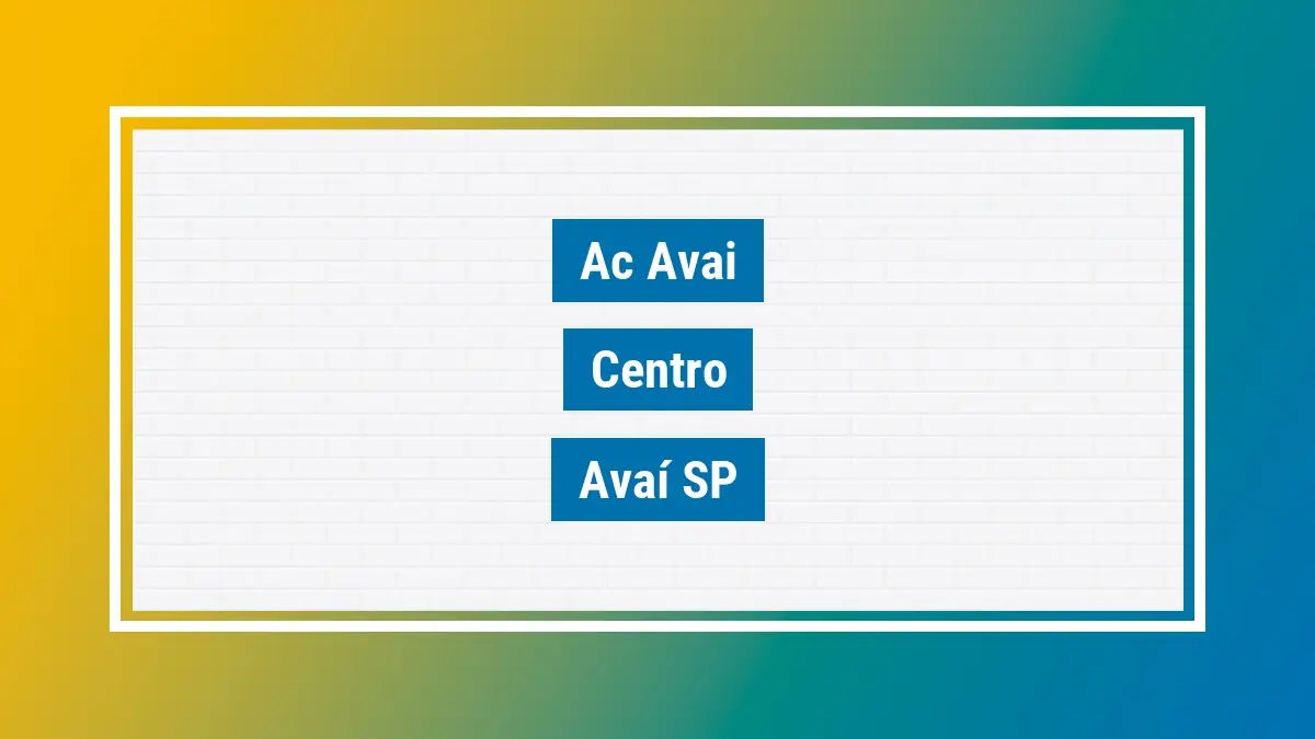 Imagem ilustrativa unidade de agência dos correios ac avai centro avaí sp