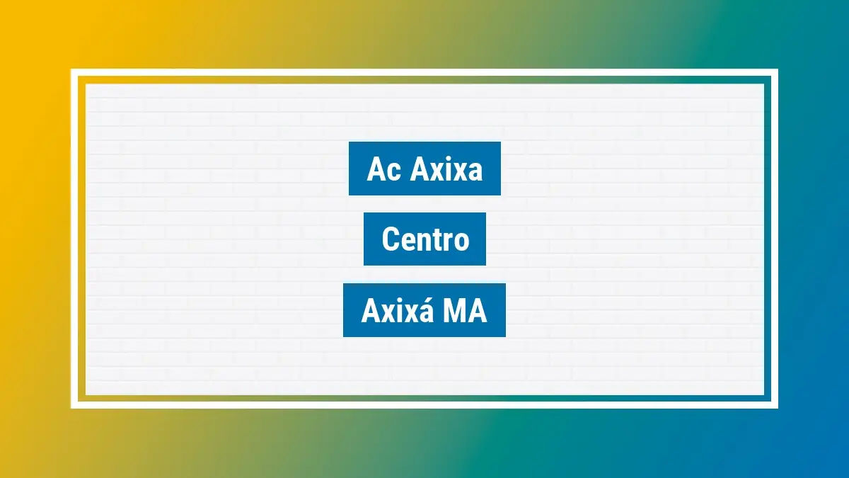 Imagem ilustrativa unidade de agência dos correios ac axixa centro axixá ma