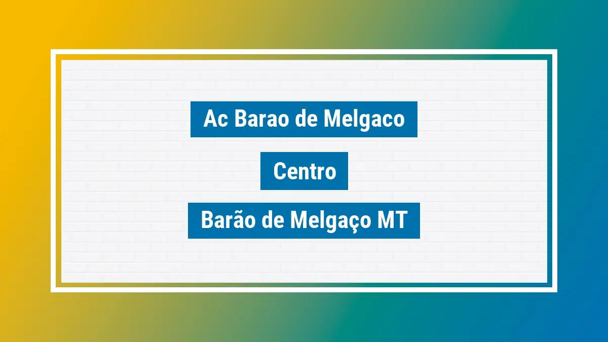 Imagem ilustrativa unidade de agência dos correios ac barao de melgaco centro barão de melgaço mt