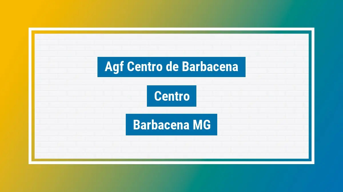Imagem ilustrativa unidade de agência dos correios agf centro de barbacena centro barbacena mg