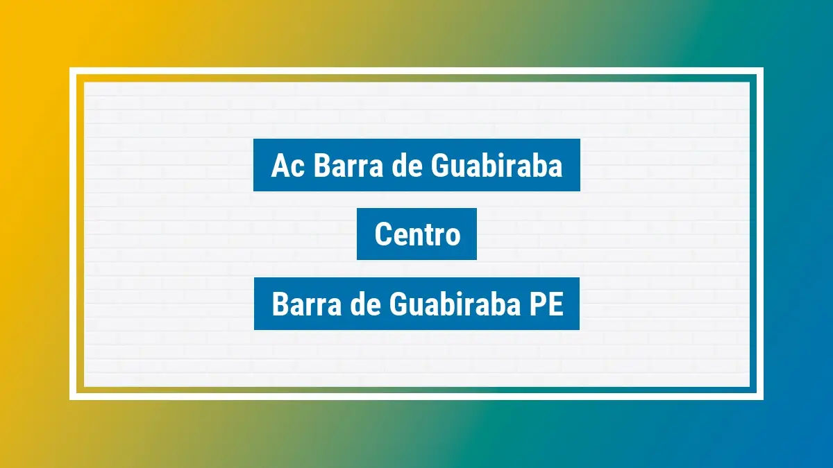 Imagem ilustrativa unidade de agência dos correios ac barra de guabiraba centro barra de guabiraba pe