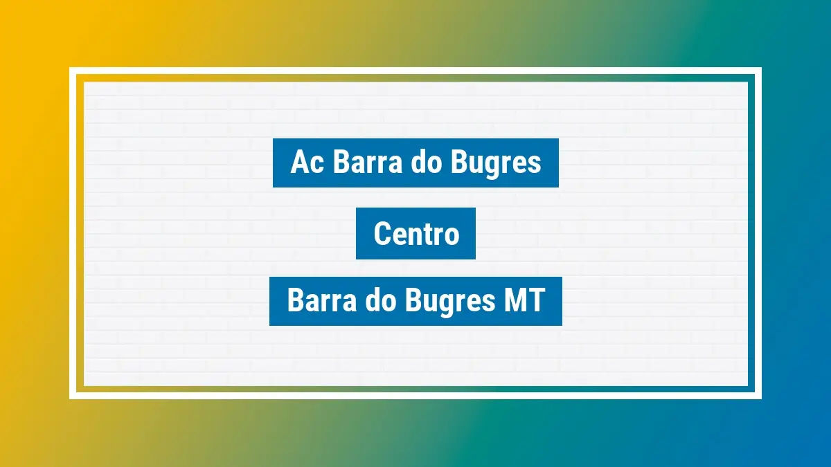 Imagem ilustrativa unidade de agência dos correios ac barra do bugres centro barra do bugres mt