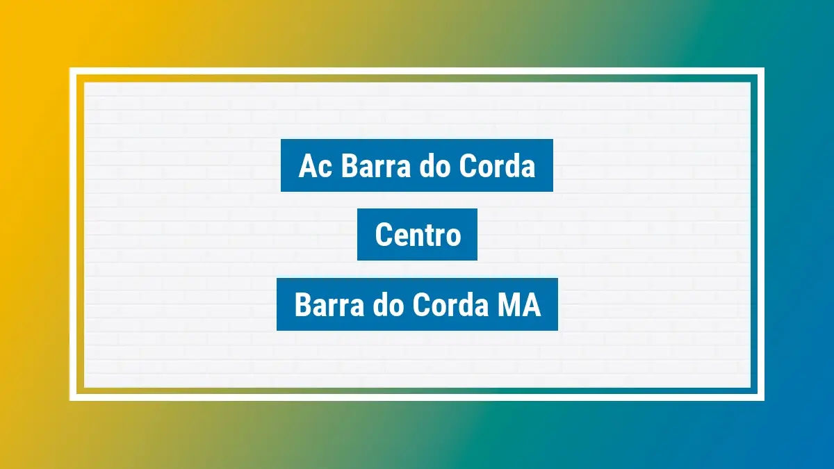 Imagem ilustrativa unidade de agência dos correios ac barra do corda centro barra do corda ma