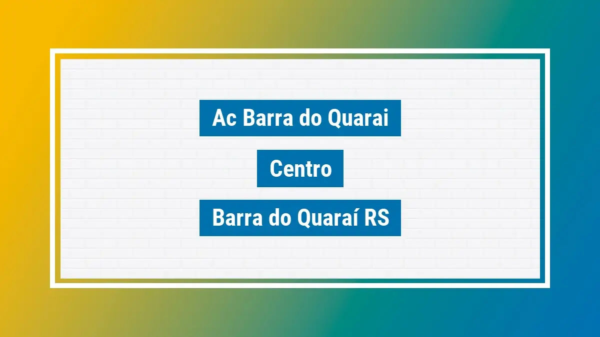 Imagem ilustrativa unidade de agência dos correios ac barra do quarai centro barra do quaraí rs