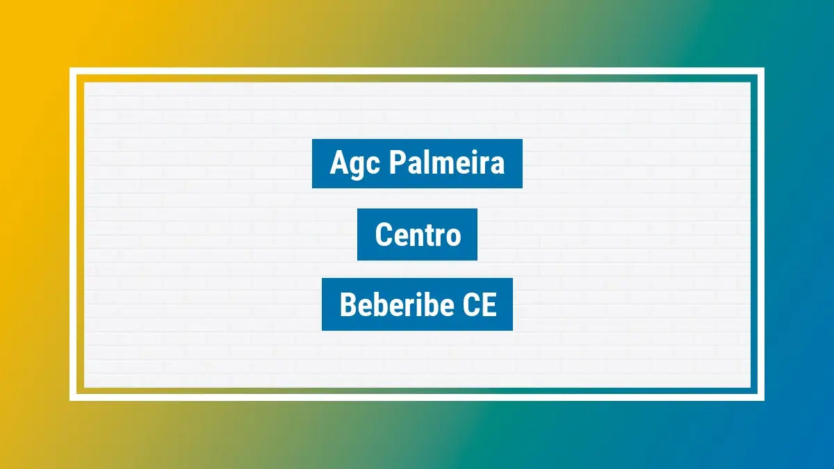 Imagem ilustrativa unidade de agência dos correios agc palmeira centro beberibe ce