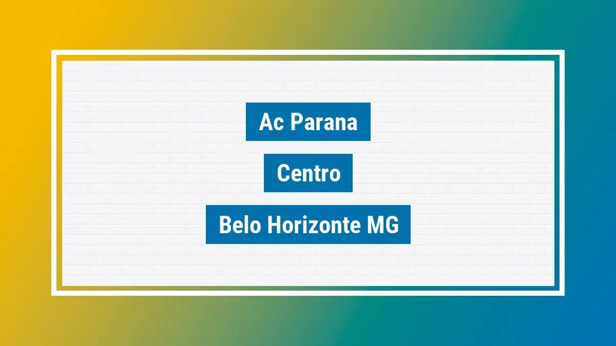 Imagem ilustrativa unidade de agência dos correios ac parana centro belo horizonte mg