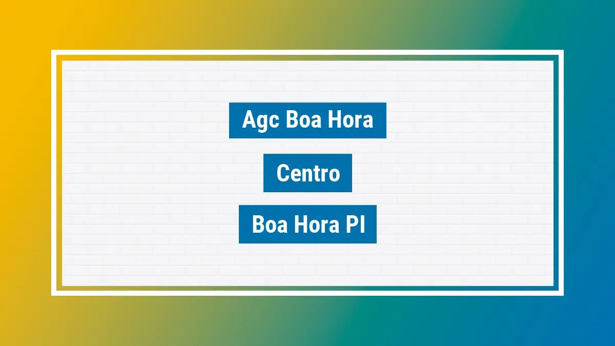 Imagem ilustrativa unidade de agência dos correios agc boa hora centro boa hora pi