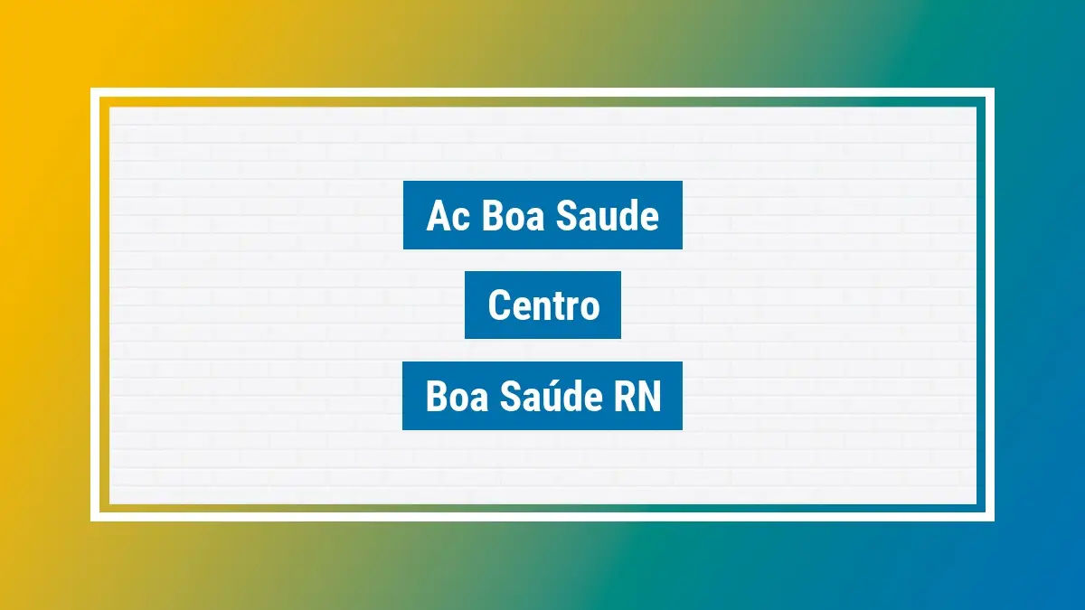 Imagem ilustrativa unidade de agência dos correios ac boa saude centro boa saúde rn