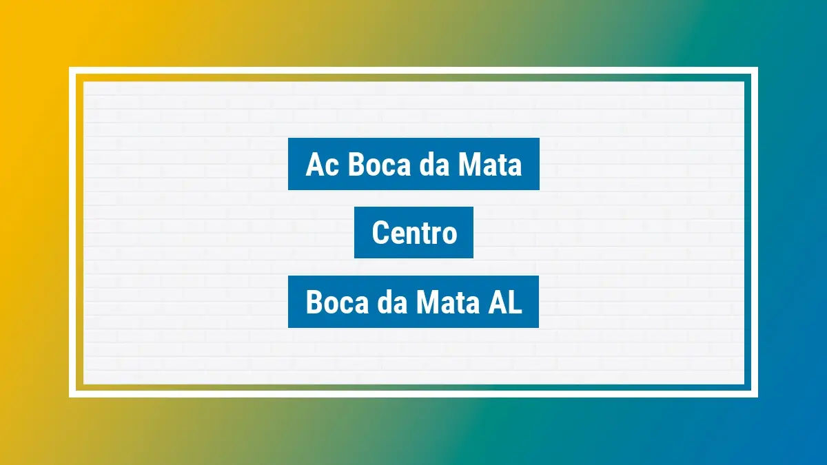 Imagem ilustrativa unidade de agência dos correios ac boca da mata centro boca da mata al
