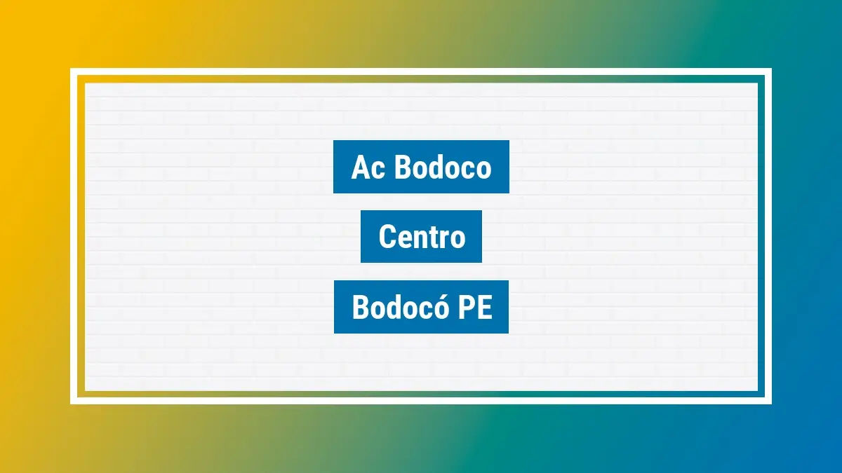 Imagem ilustrativa unidade de agência dos correios ac bodoco centro bodocó pe