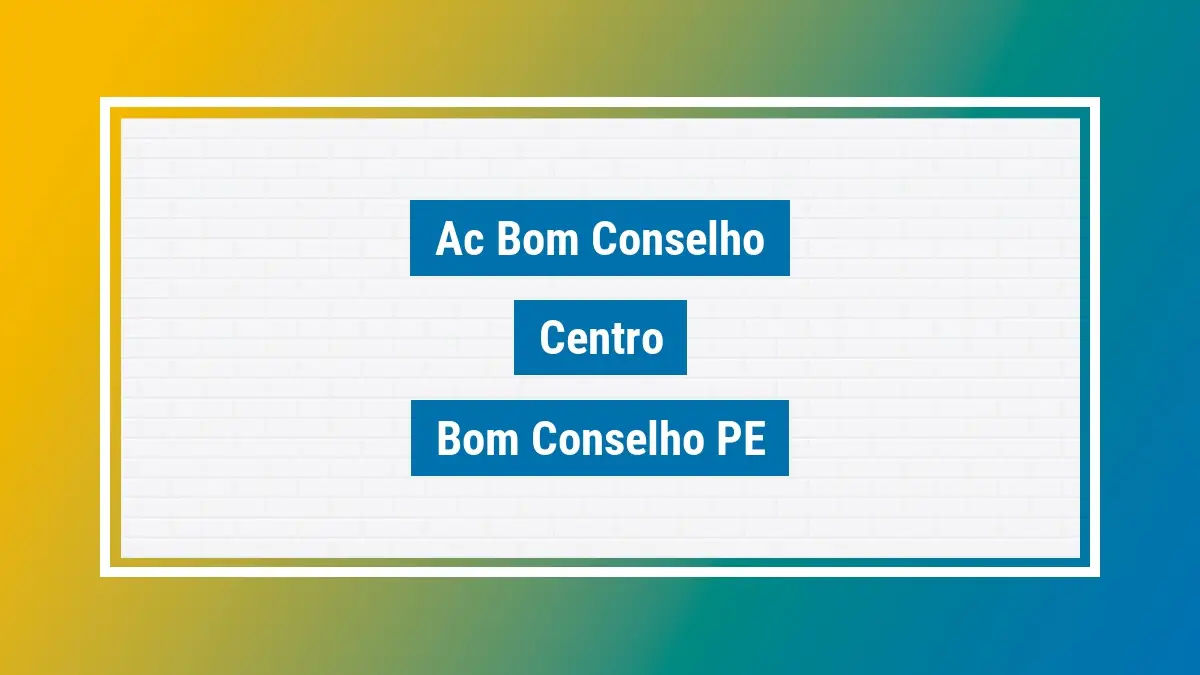 Imagem ilustrativa unidade de agência dos correios ac bom conselho centro bom conselho pe